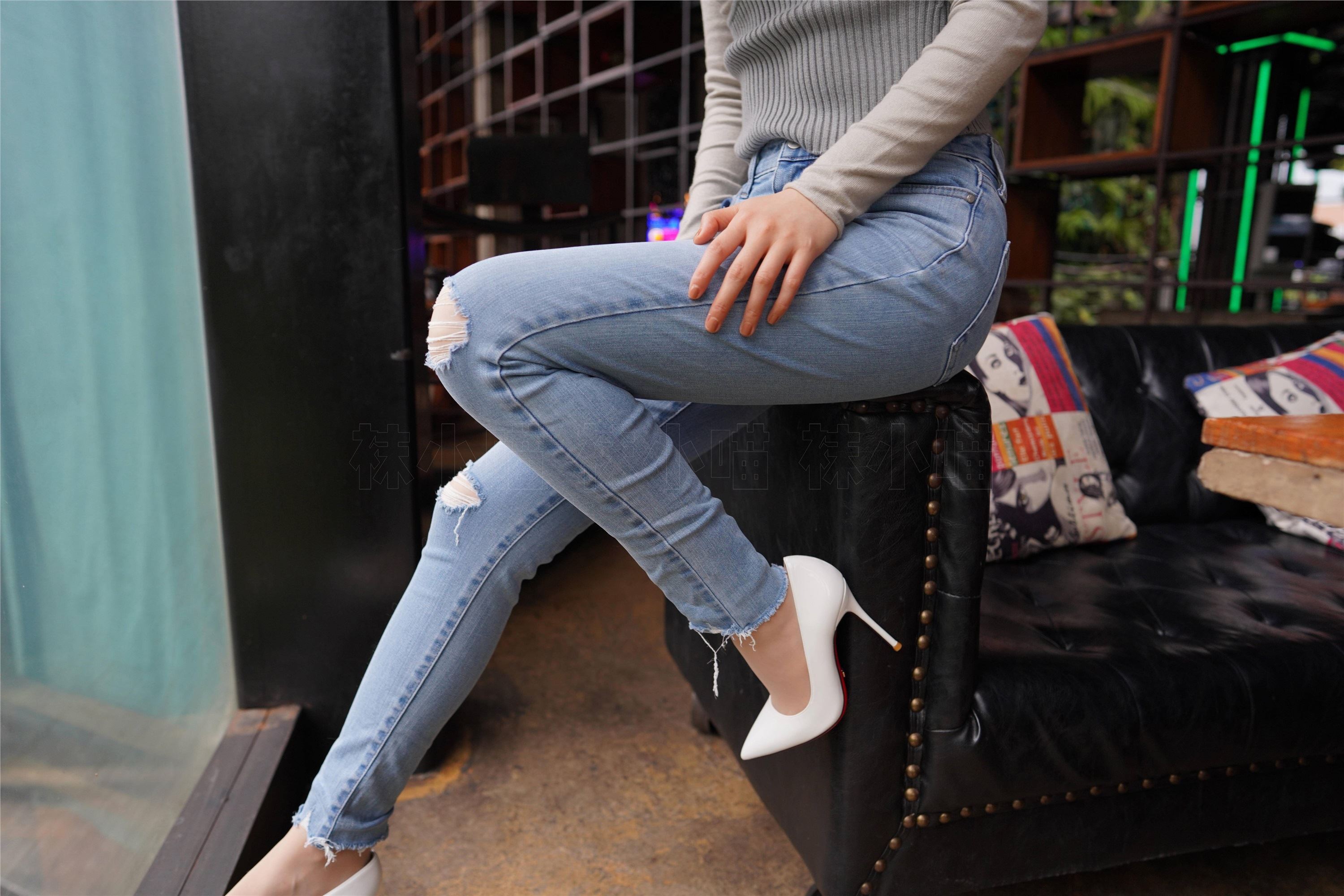 kittyWawa袜小喵  KT279 牛仔裤